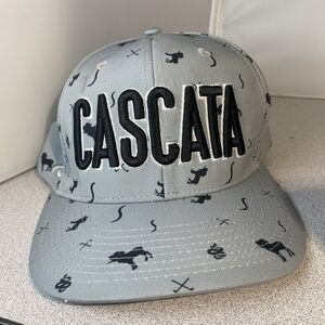 CASCATA Golf Hat Animal Print Gray Pukka Snapback Baseball Cap